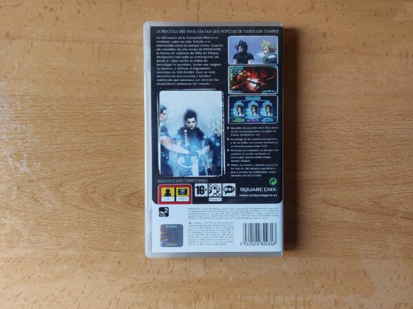 Final fantasy VII: Crisis Core (solo caja y manual) - Imagen 2
