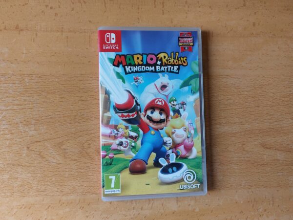 Mario and Rabbids Kingdom Battle (Solo caja y manual)