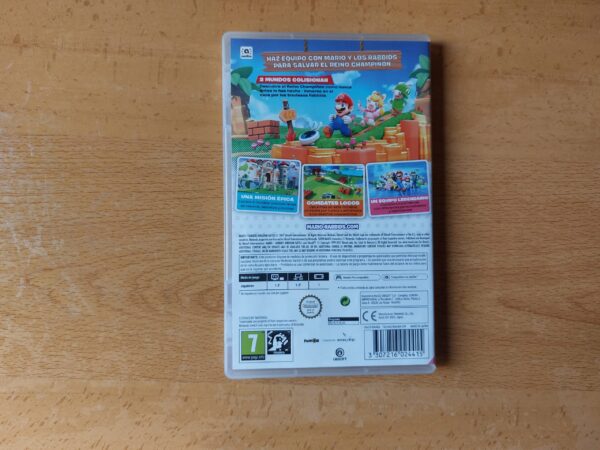 Mario and Rabbids Kingdom Battle (Solo caja y manual) - Imagen 2