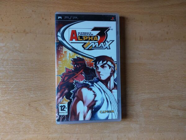 Street Fighter Alpha 3 Max (solo caja y manual)