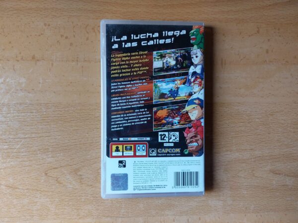 Street Fighter Alpha 3 Max (solo caja y manual) - Imagen 2