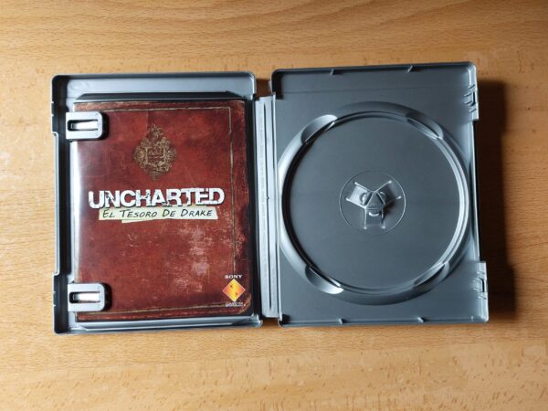 Uncharted [Platinum] (solo caja y manual) - Imagen 4