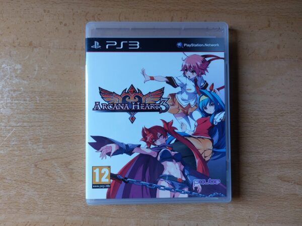 Arcana Heart 3 (solo caja y manual)