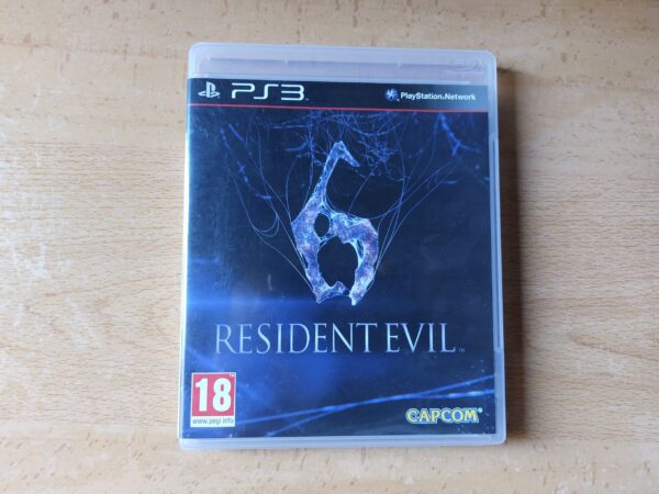 Resident Evil 6 (solo caja y manual)