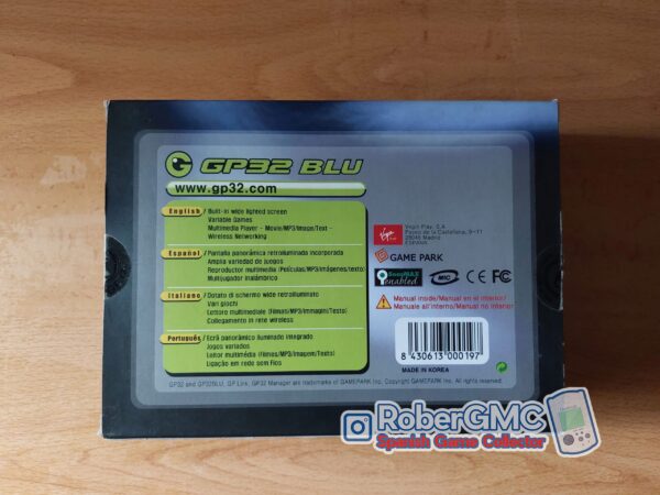 GP32 Blu - Imagen 2