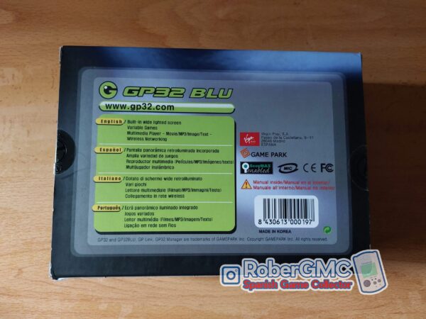 GP32 Blu (nueva) - Imagen 2
