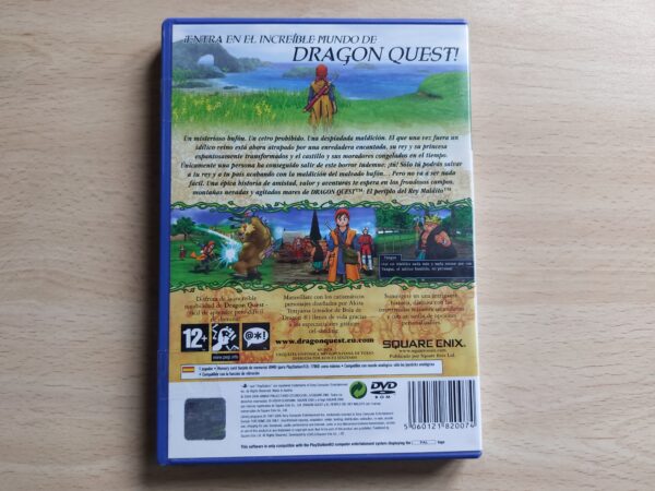 Dragon Quest El Periplo del Rey Maldito (Falta el disco del juego) - Imagen 2