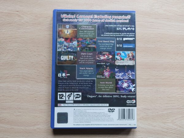 Disgaea 2 Cursed Memories (Falta el disco del juego) - Imagen 2