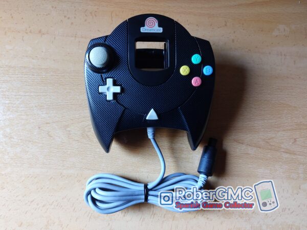 Mando Oficial Sega Dreamcast Carbón (Nuevo)
