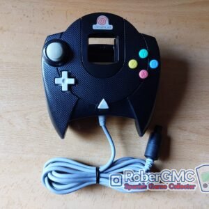 Mando Oficial Sega Dreamcast Carbón (Nuevo)