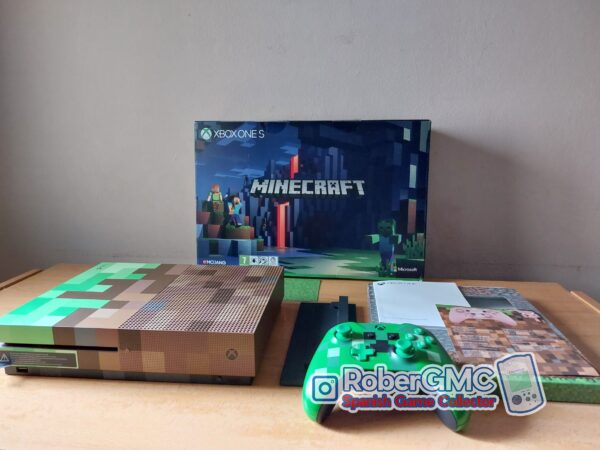 Consola Xbox One S 1TB Minecraft Limited Edition