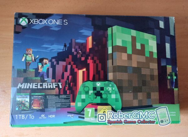 Consola Xbox One S 1TB Minecraft Limited Edition - Imagen 8