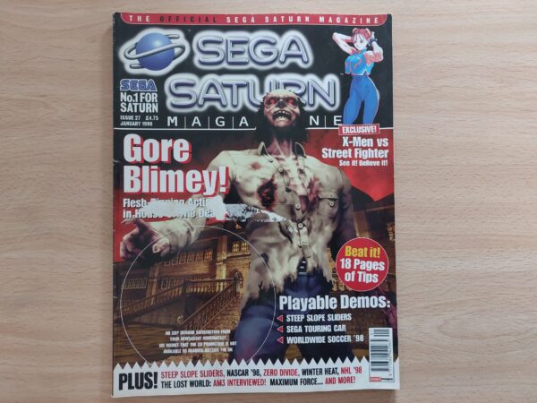 Revista Sega Saturn Magazine nº 27