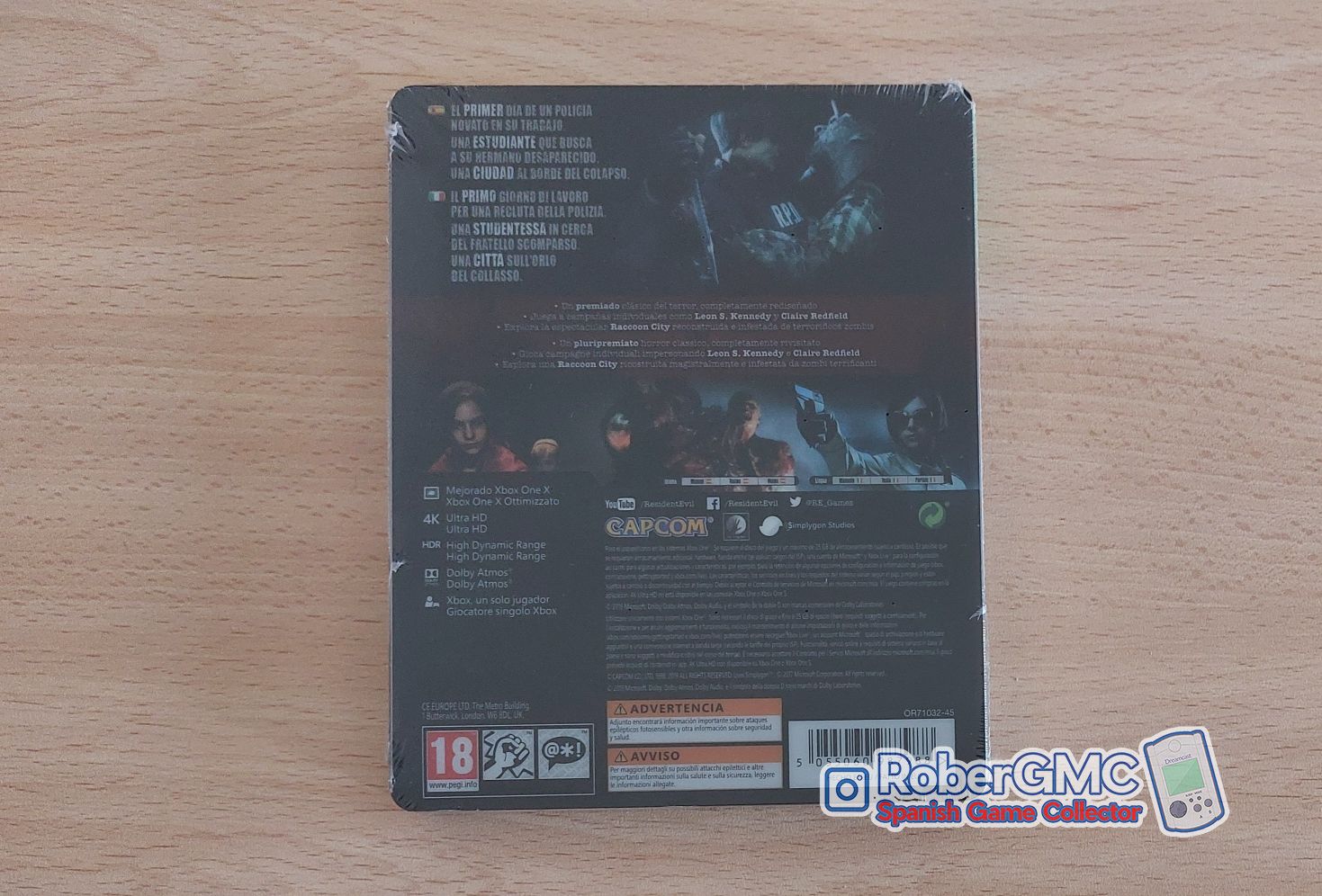 Resident Evil 2 Edición Steelbook - Imagen 2