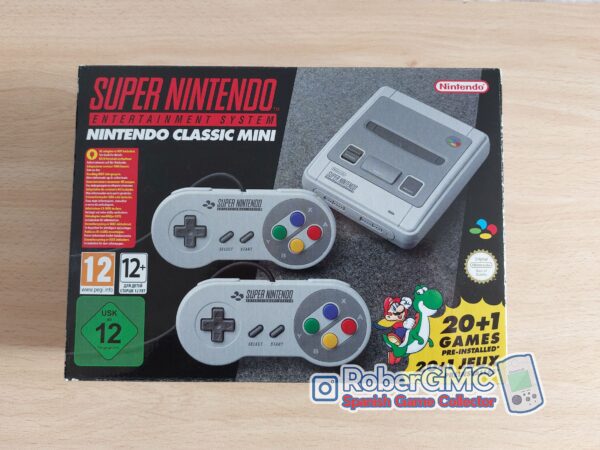 Consola Super Nintendo Classic Mini (un mando)