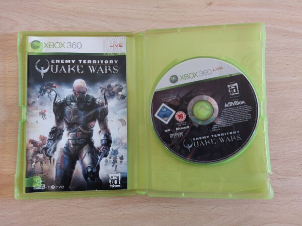 Enemy Territory Quake Wars (En buen estado, caja dañada) - Imagen 4