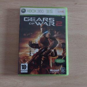 Gears of War 2 (disco con muchas marcas de uso, caja y manual en muy buen estado)