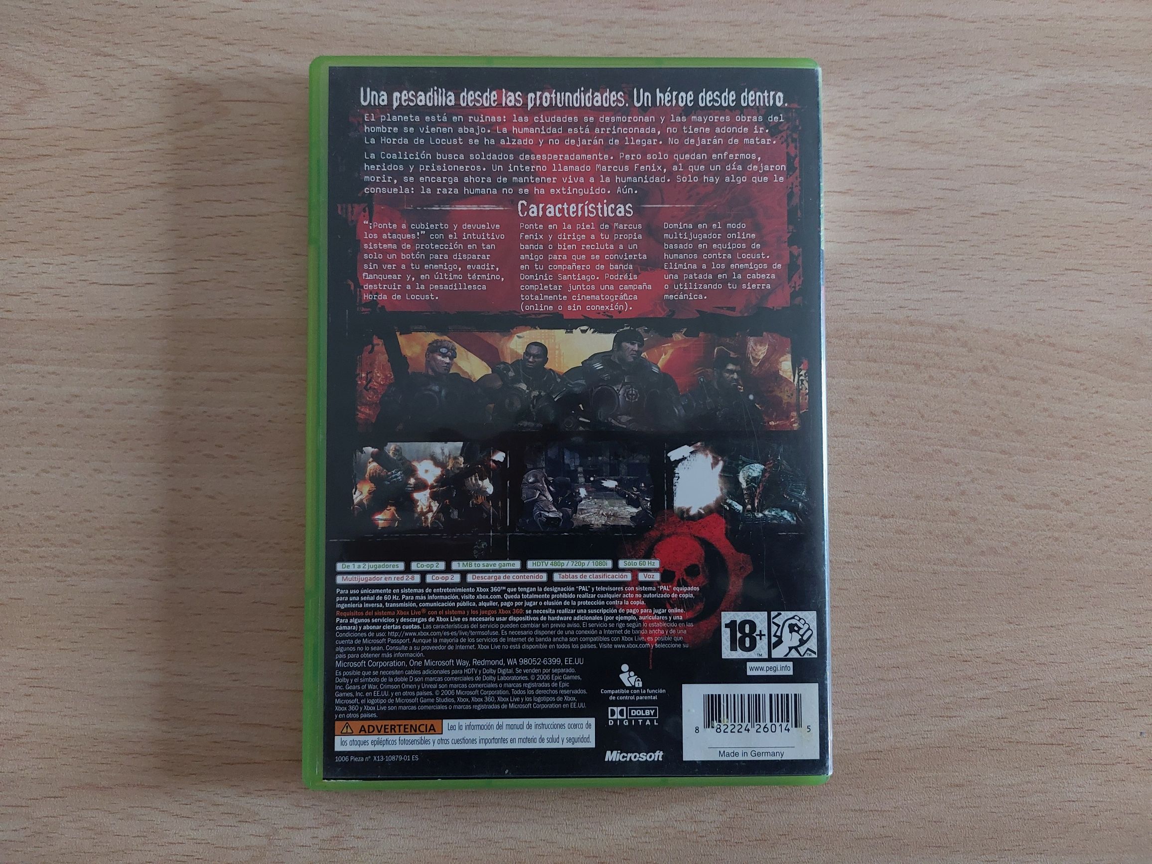 Gears of War (con marcas de uso) - Imagen 2