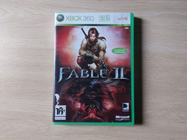 Fable II (carátula y disco en estado regulero)