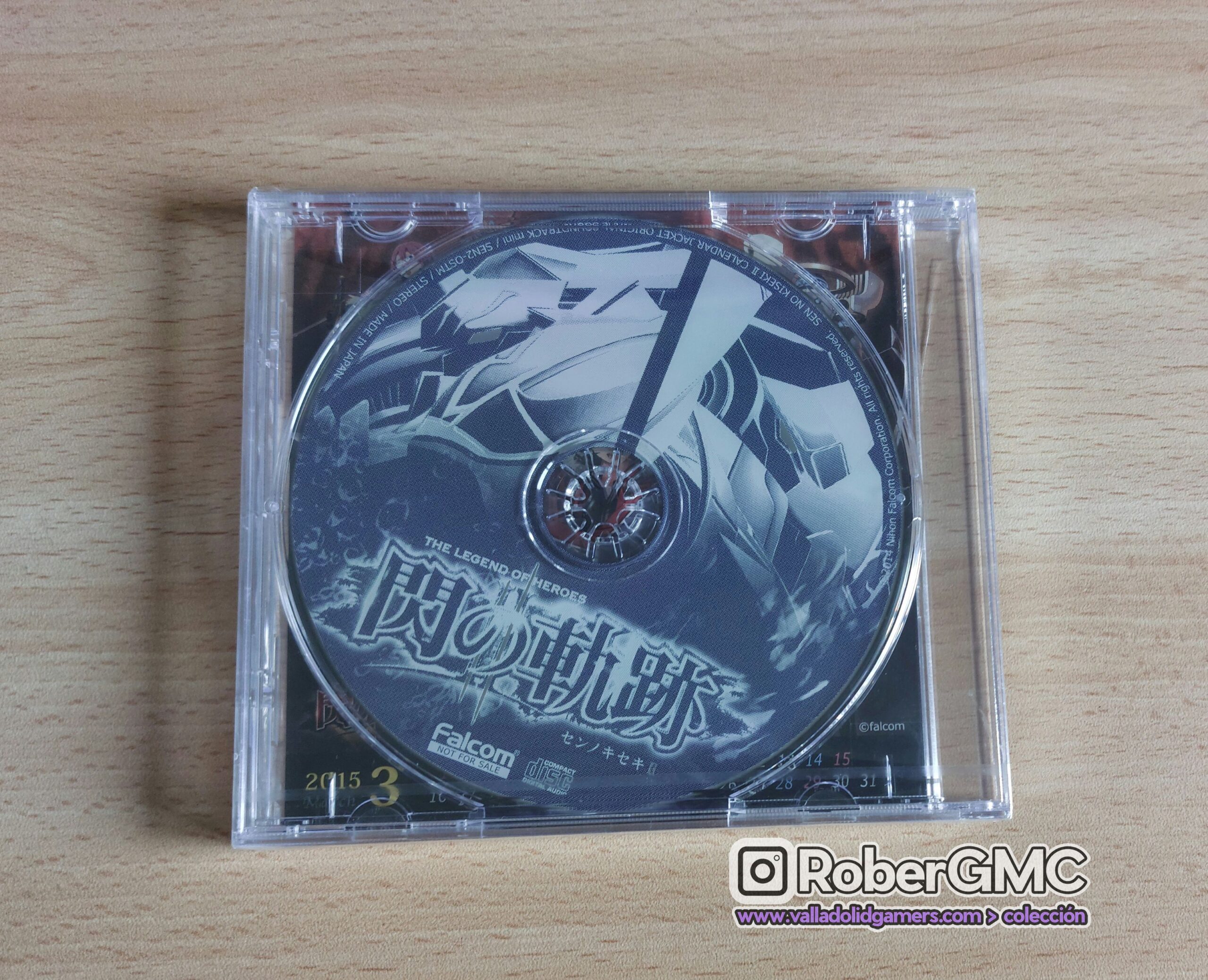 Legend of Heroes Sen No Kiseki II Calendar Jacket OST Mini - Imagen 2