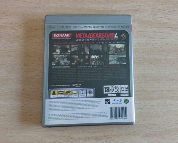 Metal Gear Solid 4 Guns of the Patriots [Platinun] - Imagen 2