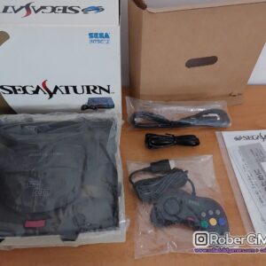 Consola Sega Saturn Skeleton Black Limited Edition "This is Cool"