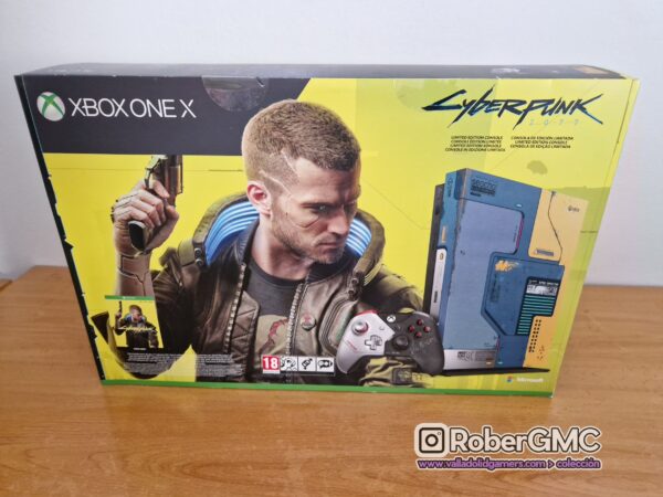 Consola Xbox One X 1TB Cyberpunk 2077 Limited Edition