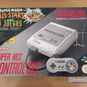 Consola Super Nintendo Control Set pack Super Mario All Stars