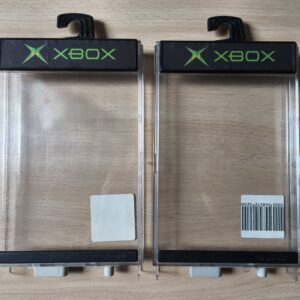 Lote de dos cajas de tienda de Xbox Clásica