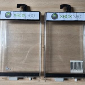 Lote de dos cajas de tienda de Xbox 360