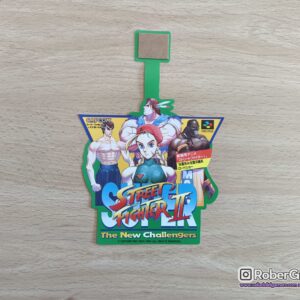Cartel promocional Super Street Fighter II SNES