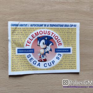 Pegatina Telemoustique Sega Cup 93