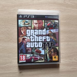 Grand Theft Auto IV [Caja, Manual y Mapa][Sin disco]