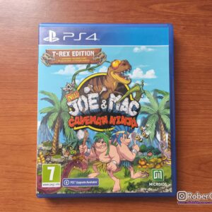 New Joe & Mac Caveman Ninja - T-Rex Edition