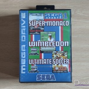 Sega Sports 1 - Super Monaco - Wimbledon - Ultimate Soccer