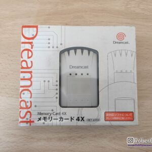 Accesorio Memory Card Dreamcast X4